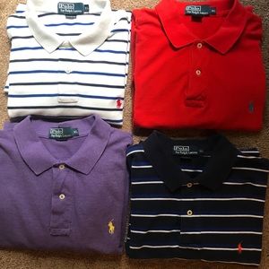Get ALL 4 Ralph Lauren Polos 👕